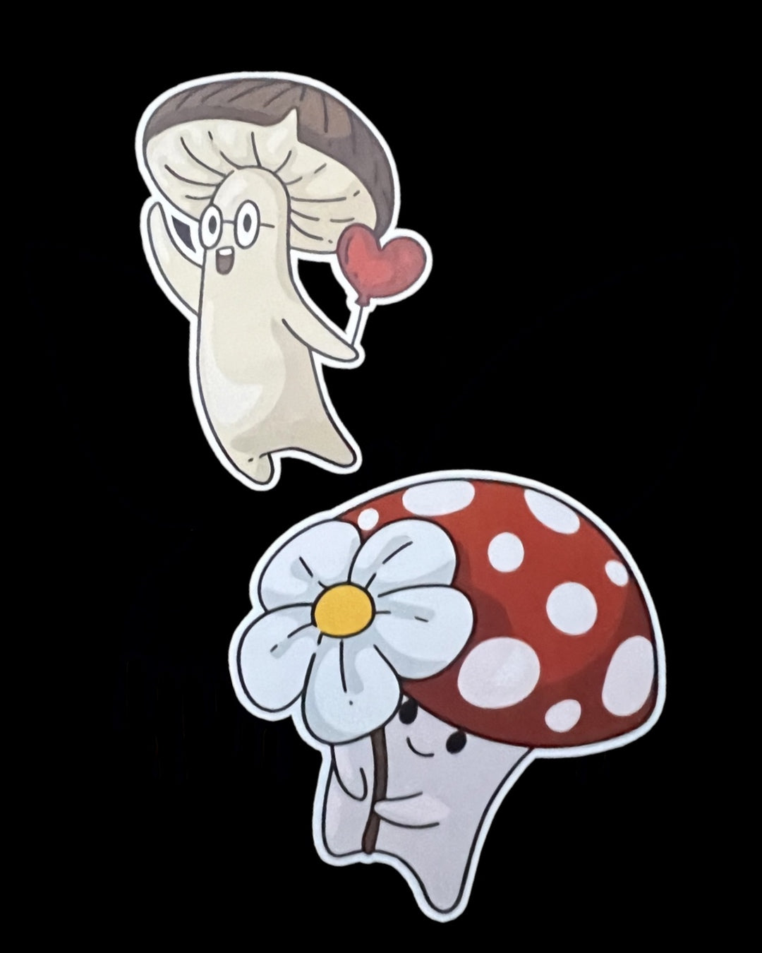 Mushroom Sticker Pack - Butter Effect 